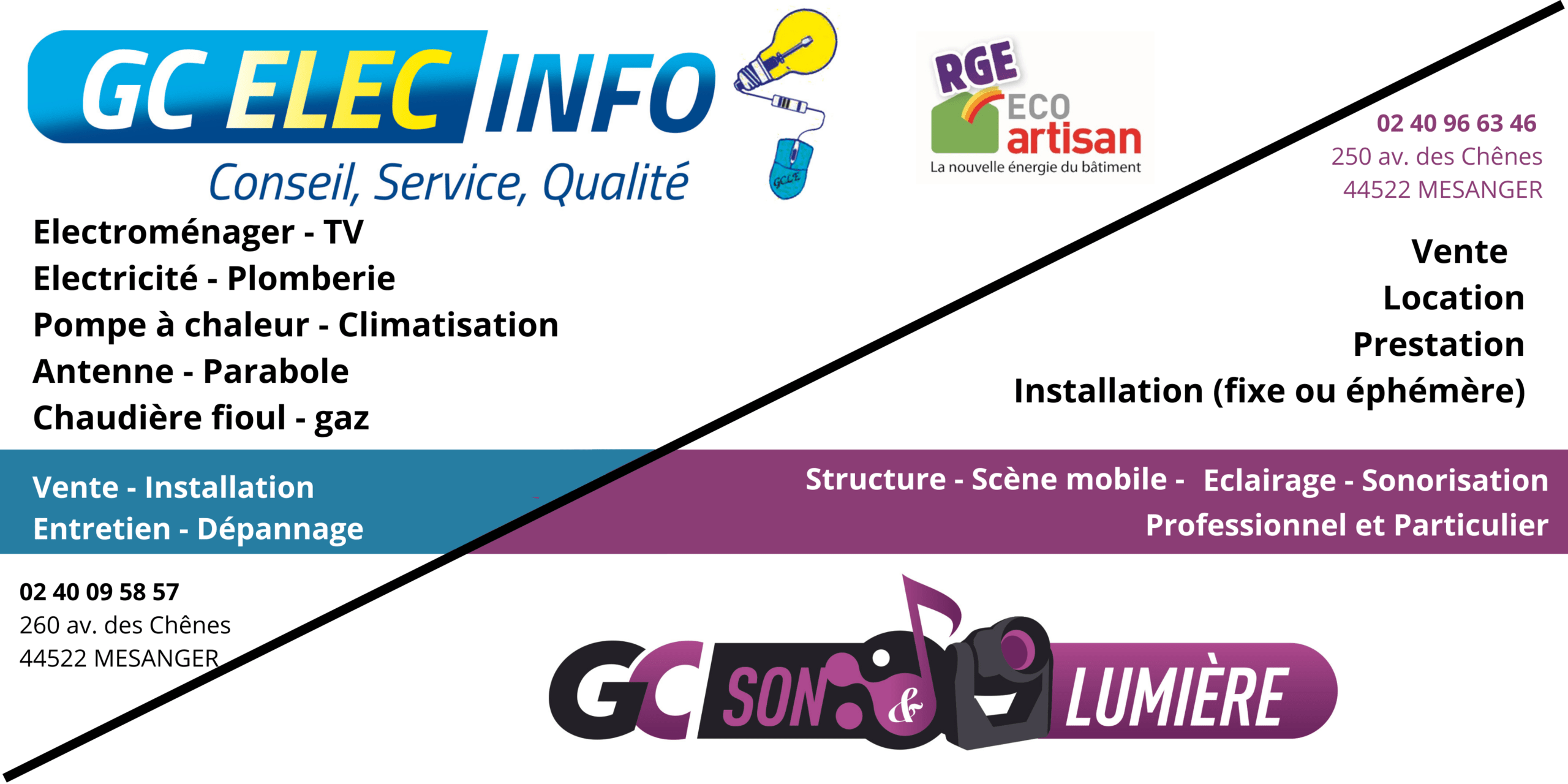 GC ELEC SON ET LUMIÈRES
